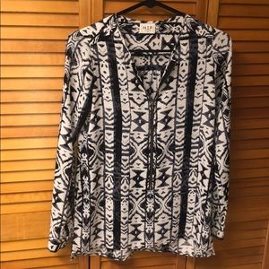 Dress long sleeve blouse